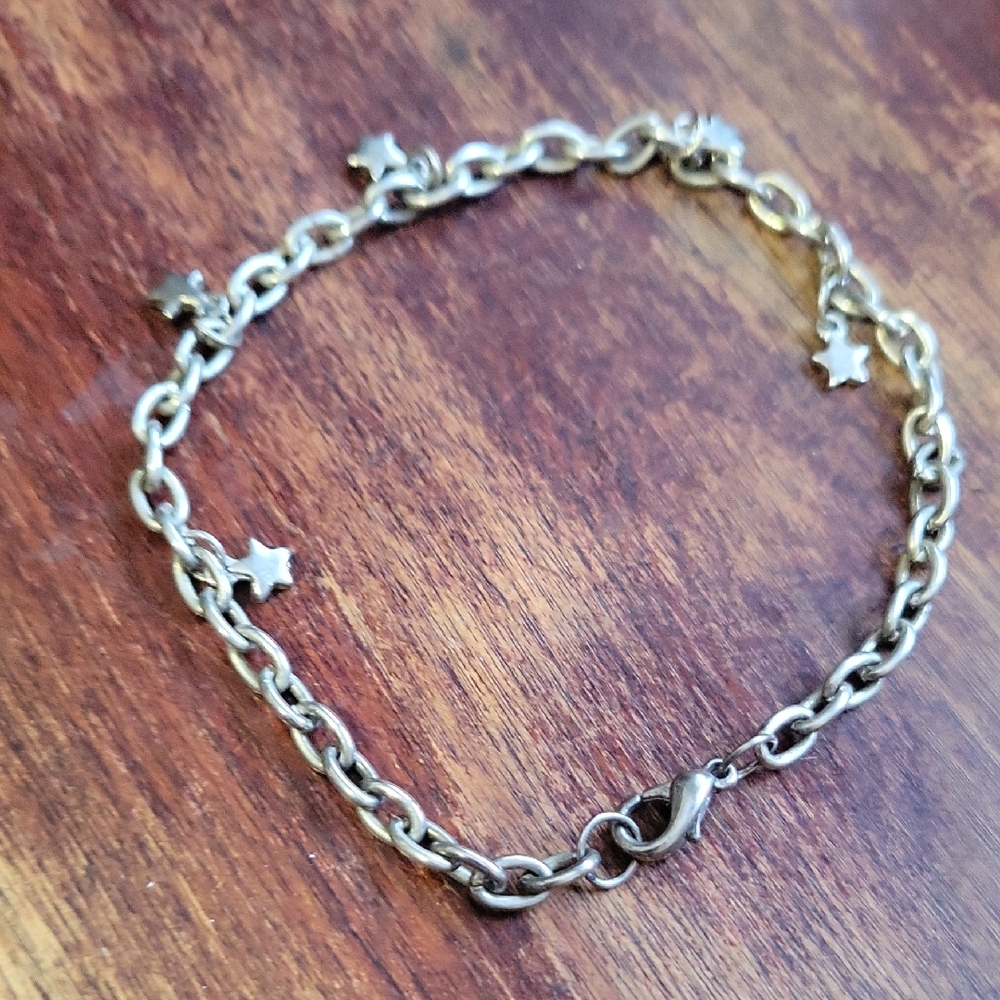 9 inch  Star Charm Bracelet